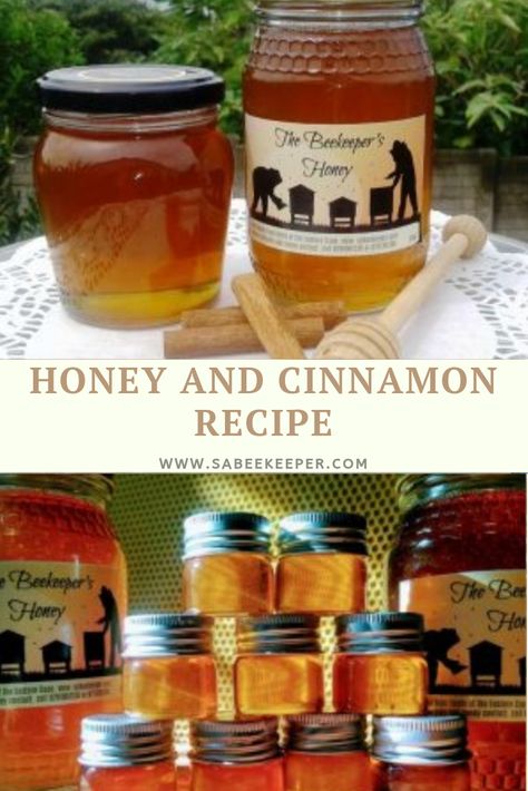 Cinnamon Infused Honey, Flavored Honey Recipes, Raw Honey Recipes, Honey Processing, Canning Guide, Herb Infused Honey, Bee Business, Flavored Honey, Honey Ideas