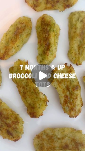 Natalie | Motherhood | Recipes | 7 months & Up Broccoli & Cheese Tots 🥦🧀  If you’re looking for a way to transition your little one from purées to solids a lot of people... | Instagram Broccoli For 8 Month Old, Broccoli And Cheese Tots, Broccoli Tots For Babies, Brocolli Tots, Broccoli For Baby, Broccoli Cheese Tots, Leftover Baby Food Recipes, Broccoli Tots Recipes, 10 Month Old Baby Food