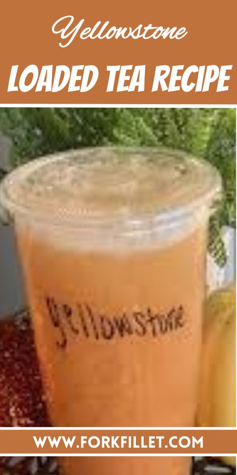 Do you want to taste something really yummy? Yellowstone Loaded Tea Recipe makes your mouth happy, and your heart feel light. Yellowstone Loaded Tea Recipe, Loaded Teas Recipes, Loaded Tea Recipes, Energy Tea Recipes, Mango Drinks, Loaded Teas, Loaded Tea, Energy Tea, Colorful Drinks