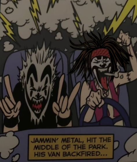 ICP, Insane Clown Posse, Shaggy 2 Dope, Violent J Shaggy 2 Dope, Violent J, Clown Posse, Insane Clown Posse, Insane Clown, Metal Head, Walking