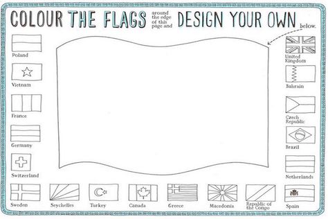 Create your own flag. Design a sugar skull. In the new MAPS Activity Book by Aleksandra & Daniel Mizieliński kids get creative with geography and culture. Create Your Own Country Project, Design Your Own Flag Activity, Flag Designs, Design Your Own Flag, Make Your Own Flag, Create A Flag, Teaching Culture, Olympics Activities, Harmony Day