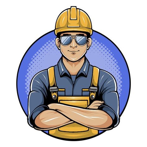 Vector vector labour day celebrating eve... | Premium Vector #Freepik #vector Engineering Art, Engineering Illustration, Manufacturing Jobs Drawing, Mechanical Engineering Logo, Industrial Engineering Stickers, Engineer Cartoon, Construction Vector Illustration, Gold Foil Texture, Mechanical Engineering Design