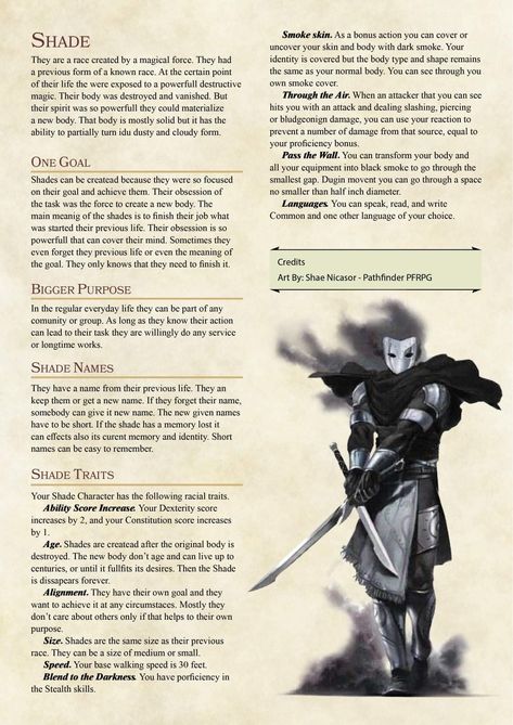 Dnd Custom Races, Different Fantasy Races List, Dnd Humanoid Races, Dnd Homebrew Background, Homebrew Races Dnd, Fantasy Race Ideas, Dnd 5e Races Homebrew, Dnd Hombrew Races, Homebrew Dnd Race