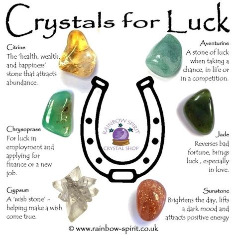 Blessings Crystals For Luck, Crystal Healing Chart, The Crystals, Crystal Guide, Spiritual Crystals, Protection Crystals, Gemstone Meanings, Crystal Therapy, Crystal Healing Stones