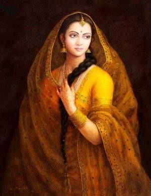 Ravivarma Paintings, Rajasthani Painting, Ravi Varma, Indian Women Painting, Indian Painting, Women Painting, Female Art Painting, Indian Paintings, Indian Art Paintings