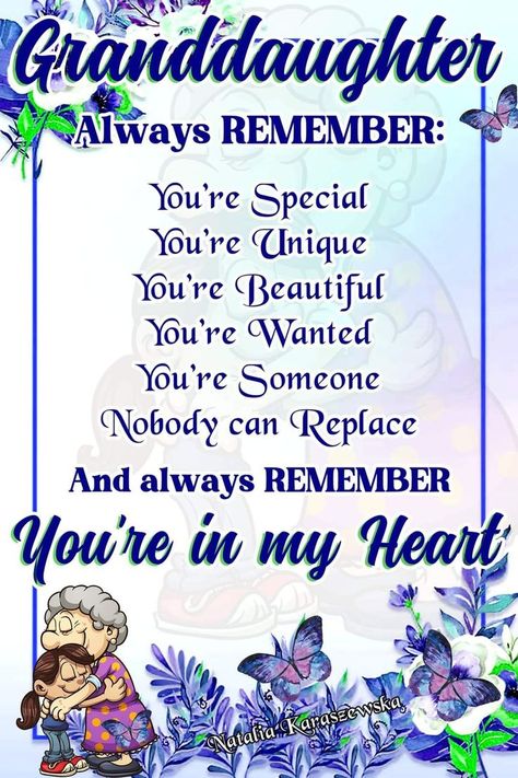 Grandaughter Birthday Wishes, Pocket Prayers, Grandson Quotes, Grandkids Quotes, Granddaughter Quotes, Quotes About Grandchildren, Birthday Verses, Hugs And Kisses Quotes, Grandmother Quotes