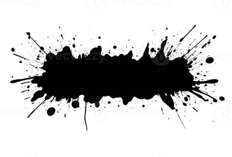 Black splash isolated. Illustration AI Generative Splash Effect Backgrounds, Black Splash Effect Png, Splash Vector, Photographers Logo Design, Logo Racing, Splash Png, यूट्यूब लोगो, Splash Background, Ink Splash