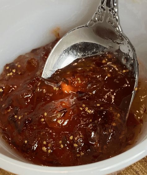 Fig Jalapeno Pepper Jelly, Fig Pepper Jelly, Fig Jelly Recipe, Fig Pepper Jelly Recipe, Pepper Jelly Recipe, Homemade Enchilada Sauce Recipe, Jalapeno Pepper Jelly, Pepper Jelly Recipes, Recipes With Enchilada Sauce