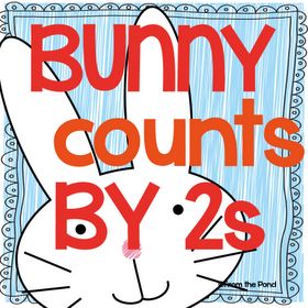 Frog Spot: Bunny Counts by Twos freebie Skip Counting Kindergarten, Winter Kindergarten Activities, Storytime Ideas, Reception Class, Easter School, Number Posters, Sixth Grade Math, Substitute Teaching, Kindergarten Themes