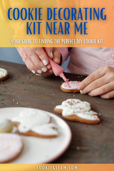 Cookie Decorating Kit Near Me: Your Guide to Finding the Perfect DIY Cookie Kit Cookie Decorating Easy, Diy Cookie Kit, Cookie Decorating Kit, Fun Diy Ideas, Cookie Kit, Diy Cookie, Party Tips, How To Make Cookies, Fun Diy