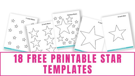 Cut Out Templates, Order Form Template Free, Star Cut Out, Printable Star, Shapes Preschool, Star Template, Order Form Template, Form Template, Reward Chart