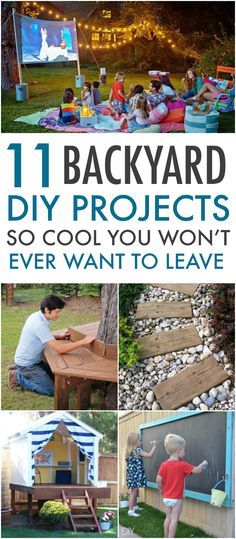 11 Yard DIY Projects So Cool You Won’t Want To Leave. So much fun for summer! Diy Veranda, Yard Diy, Summer Diy Projects, Cottage Market, Backyard Diy, Yard Project, Pallet Garden, Outdoor Diy Projects, Pallets Garden