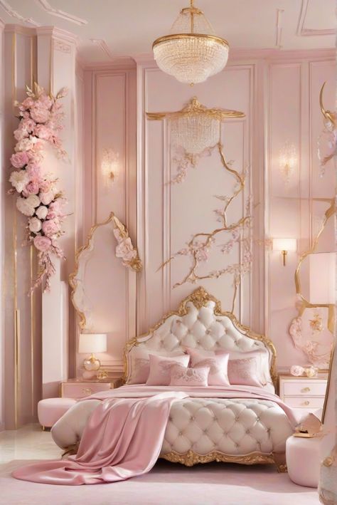 Pink princess room