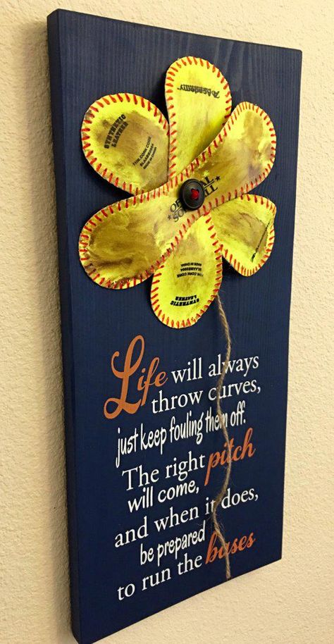 #BaseballGameLive id:8072774057 #RealBaseball Softball Flowers, Softball Decor, Baseball Flowers, Softball Sign, Softball Decorations, Silver Quotes, Softball Crafts, Softball Senior Pictures, Senior Softball