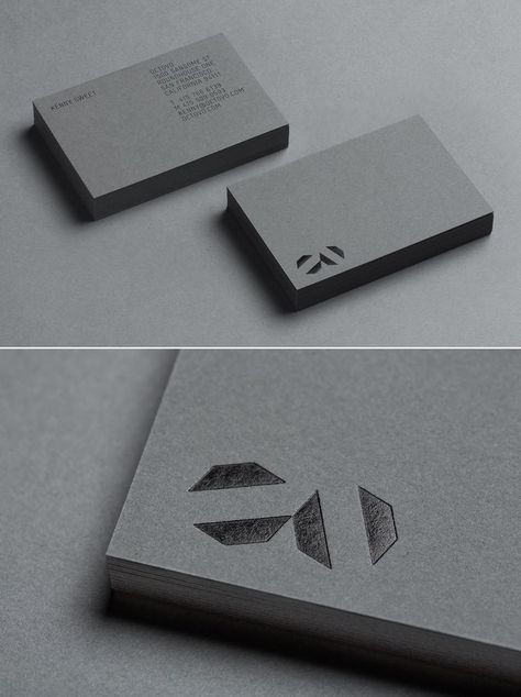 Grey Branding, Business Card Design Black, Elegant Business Cards Design, Embossed Business Cards, Buisness Cards, Foil Stamp, Name Card Design, 타이포그래피 포스터 디자인, Cleaning Business Cards