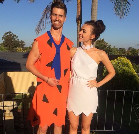 Costume idea: Fred & Wilma Flinstone Fred Flintstone, Cute Couple Halloween Costumes, Custom Ideas, Diy Halloween Costumes, Couple Halloween, Couple Halloween Costumes, Diy Halloween, Halloween Diy, One Shoulder Dress