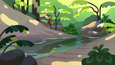 Bluey Background Art Deco, Bluey Cartoon Landscape, Bluey Cartoon Background Art, Bluey Cartoon Laptop Wallpaper, Bluey Background Art, Bluey Cartoon Background, Bluey Backgrounds, Bluey Wallpaper, Steven Universe Background