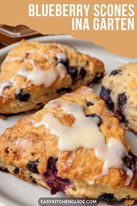 Learn how to make the best blueberry scones with this easy-to-follow recipe from Ina Garten. These delicious and moist scones will be a hit in your household!