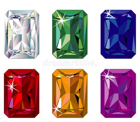 Sparkle Illustration, Graphic Arts Illustration, Jewelry Design Inspiration, Radiant Cut, Precious Gems, Gems And Minerals, Drawing Tips, Diamond Gemstone, Precious Stones