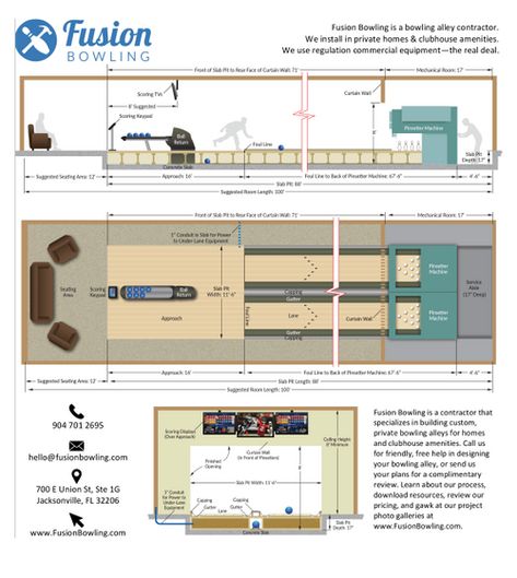 Home Bowling Alley, Bowling Lane, Bowling Design, Billiards Room, Bowling Center, Mechanical Room, Interior Office, Train Room, Bowling Alley