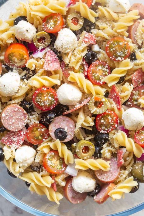 Keto Pasta Salad, Keto Macaroni, Low Carb Pasta Salad, Keto Italian, Keto Pasta, Keto Salads, Pasta Salad Dressing, Easy Salad Dressing, Postre Keto