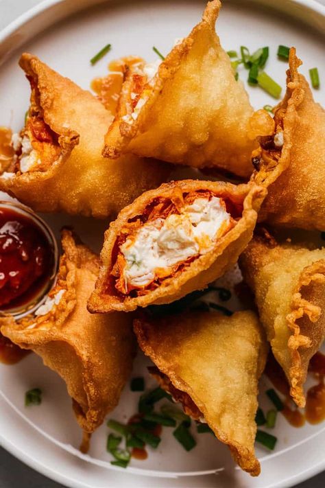 Easy and Crispy Air Fryer Crab Rangoon Air Fry Crab Rangoon, Crab Wontons Air Fryer, Air Fried Crab Rangoon, Ragoons Recipe, Air Fryer Crab Rangoon, Homemade Crab Rangoon, Air Fryer Crab, Crab Rangoon Recipe, Air Fryer Recipes Appetizers