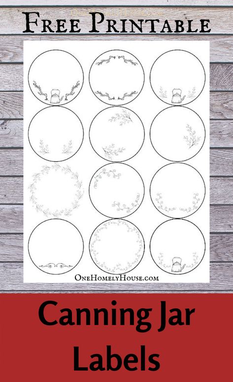 Free Canning Labels, Canning Jar Labels Printable Free, Kitchen Labels Printables Free Spice Jars, Mason Jar Labels Printable Free Editable, Jar Label Design Free Printable, Round Labels Printables Free Templates, Free Label Templates Printables, Canning Labels Printable Free, Blank Labels Printables Free Templates