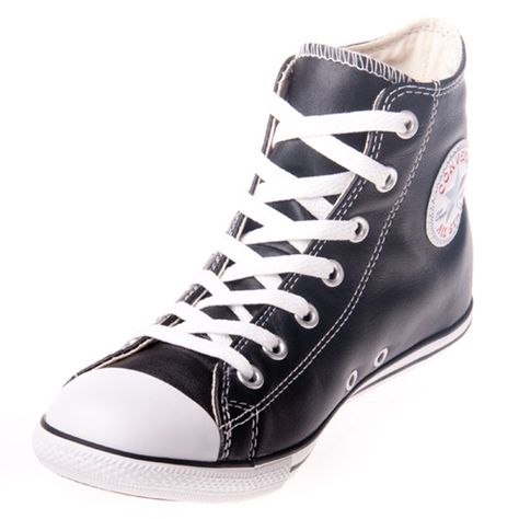 $99.99 Converse Chuck Taylor 113936 Slim Leather Black Hi Top | zelenshoes.com Converse Shoes Men, Converse Chuck Taylor Leather, North Face Shoes, All Star Shoes, Hi Top, Converse Chuck Taylor All Star, Sneakers Online, Converse All Star, Chuck Taylor Sneakers