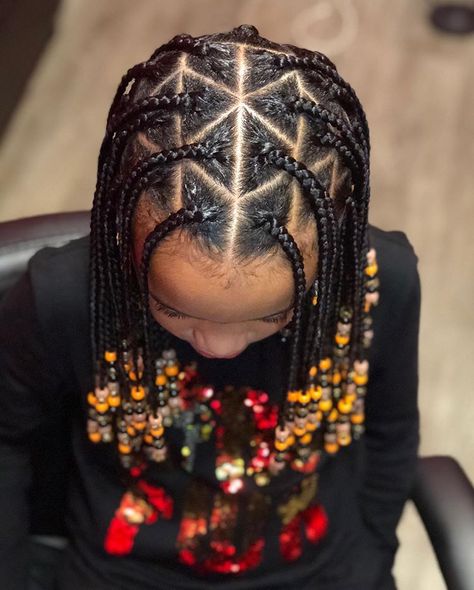 ❣️individual plaits w/ beads ❣️ CLICK LINK IN BIO TO BOOK YOUR APPOINTMENTS!! #lovenhairby_relle #dmvkidsbraids #dmvbraids #kidshairstyles… Plat Braids, Plat Braids Natural Hair, Plats Hairstyles, Kids Braids With Beads, Braids For Boys, Kids Curly Hairstyles, Instagram Hairstyles, African Hair Braiding Styles, Plaits Hairstyles