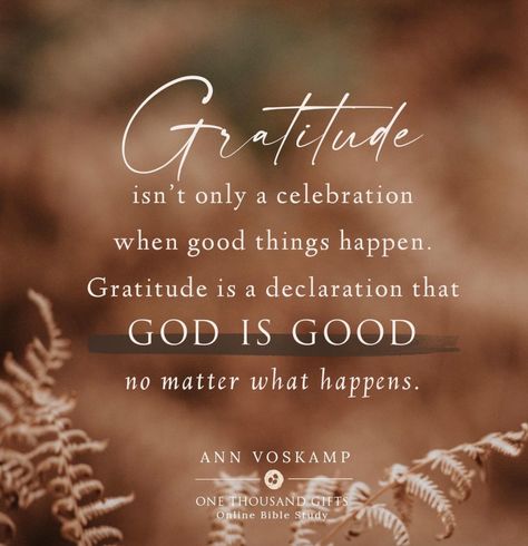 Grateful Quotes Gratitude Inspirational, Grateful Quotes Gratitude, Ann Voskamp Quotes, One Thousand Gifts, Bible Study Gifts, Grateful Quotes, Ann Voskamp, Thankful Quotes, Online Bible Study