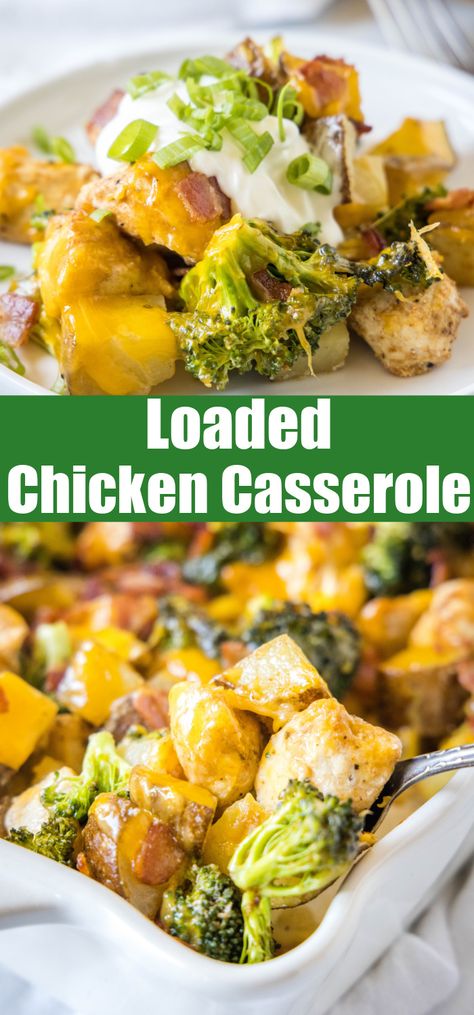 Chicken And Potato Freezer Meal, Loaded Chicken Casserole, Chicken Cheese Potato Casserole, Buffalo Chicken And Potato Casserole, Grilled Chicken And Potatoes Recipes, Baked Potato Chicken And Broccoli, Leftover Chicken And Potato Recipes, Chicken Potato Broccoli Casserole, Chicken Breast Recipes With Potatoes