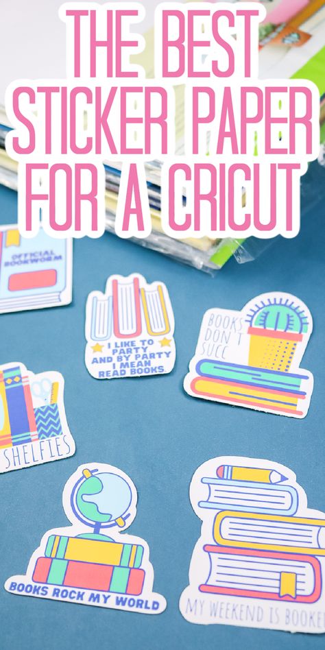 Best Sticker Paper, Cricut Sticker Paper, Printable Sticker Paper, Cricut Supplies, Cricut Explore Projects, Projets Cricut, Country Chic Cottage, How To Make Stickers, Cricut Projects Beginner