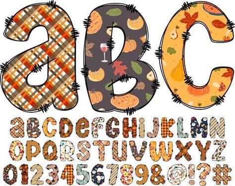 Canva frames alphabet font Thanksgiving Abc, Fall Letters, Thanksgiving Alphabet, 2024 Classroom, Alphabet Frames, Watercolor Alphabet, Clipart Letters, Doodle Letters, Watercolor Clip Art