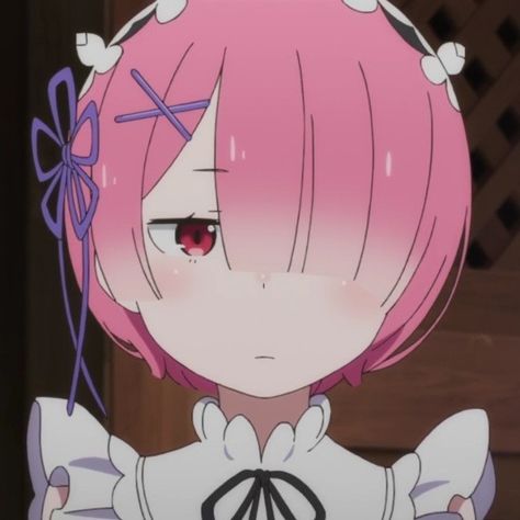 Ram Icon, Re:zero Ram, Ram Re Zero, Ram Rem, Ram And Rem, Rem Re Zero, Anime Maid, Anime Drawings Tutorials, Re Zero