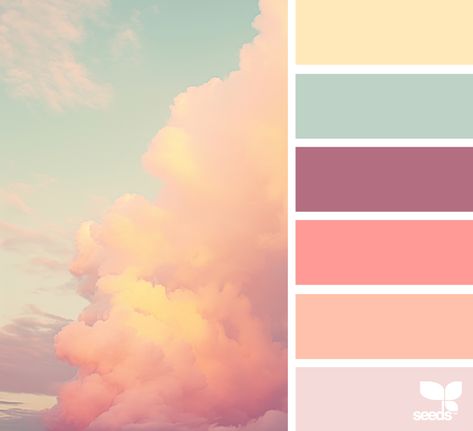 Heavenly Hues Heavenly Color Palette, Heaven Color Palette, Periwinkle Color Palette, Cozy Color Palette, Inspiration Color Palettes, Dreamy Color Palette, Color Palette Challenge, Color Schemes Colour Palettes, Color Wave