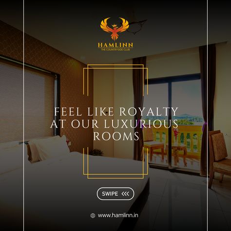 Relax in our spacious rooms with all the modern amenities, comfortable bedding, and separate sitting areas. All this, with our quick services, makes your stay experience memorable.

Reach Us At :
Email Us : hamlinnindia@gmail.com
Call Us : +91-6232-221-213
Website : https://hamlinn.in/ 

#hamlinn #hamlinnresort #gunaresort #resort #resortinguna #luxuriousresort #luxurious #allamenities #quickservice #hamlinncarousel #hamlinnstaycation #hamlinnrooms #comfortablerooms #comfortablestaycation African Theme, Comfortable Bedding, Sitting Areas, Photoshop Video, Luxurious Rooms, Lord Siva, Elegant Hotel, Hotel Room Design, Jewelry Ads