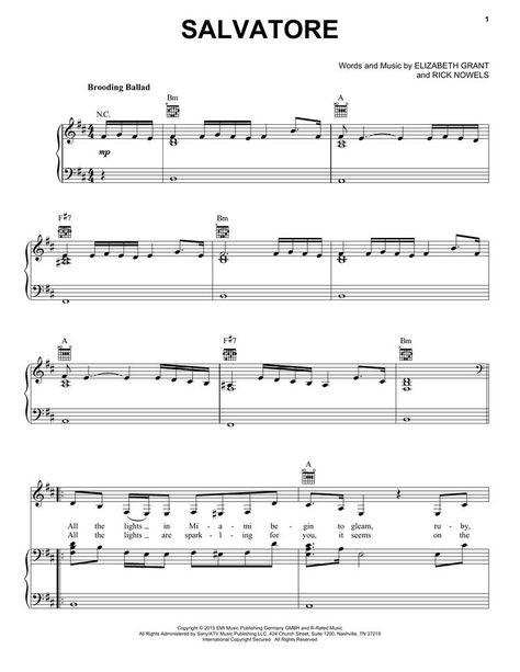 Lana Del Rey Violin Sheet Music, Lana Del Rey Piano Notes, Lana Del Rey Salvatore, Music Lana Del Rey, Lana Aesthetic, Music Basics, Lana Del Rey Music, Beginner Piano Music, Trumpet Sheet Music