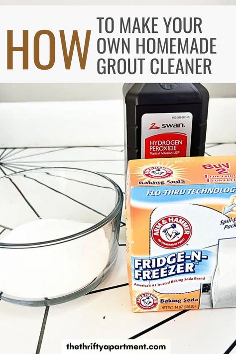 Cleaning grout isn’t always a walk in the park, especially when it comes to the grout between floor tiles in the kitchen and bathroom. With kids and pets around, these areas see a lot of action and traffic, making it even harder to keep clean. Best Grout Cleaner Tile Bathroom, Floor Grout Cleaner Diy, Bathroom Tile Cleaning Hacks, Bathroom Grout Cleaner, Grout Cleaner Diy, Clean Grout On Tile Floors, Floor Grout Cleaner, Cleaning Dog Pee, Grout Cleaning Diy