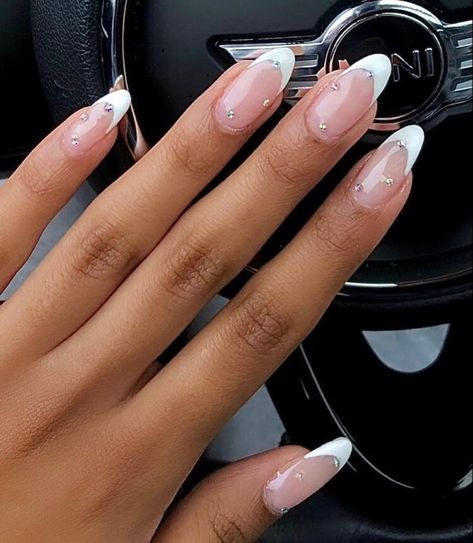 French nails with rhinestones 
‎‏Chic elegant nails purple nail set with medium length اظافر بلون الليلكي انيقة ومميزة 
Nail sets nail salon chic nails elegant nails purple nails  black nails 
Mid length nails 
Long nails white nails 
اظافر باللون الازرق وتفاصيل اللون الازرق
Detailed blue nails Nail Sets Ideas, Euphoria Look, Marble Nails Tutorial, Nails With Rhinestones, Flamingo Nails, Nail Appointment, Types Of Manicures, French Manicures, Natural Nail Designs