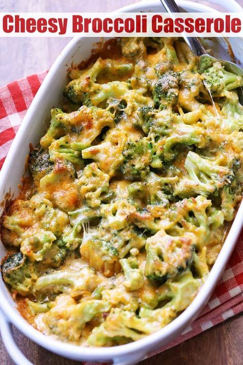 Keto Broccoli Casserole, Broccoli Casserole Healthy, Broccoli Recipes Side Dish, Casserole Healthy, Cheesy Broccoli Casserole, Broccoli Dishes, Keto Broccoli, Broccoli Recipes Casserole, Healthy Casserole Recipes