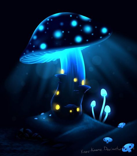 Mushroom forest by OpiumKyo on DeviantArt Glowing Mushrooms, Mushroom Wallpaper, Mushroom Pictures, Easy Drawing Steps, Mushroom Drawing, Mushroom Art, Fantasy Art Landscapes, Trippy Art, Hippie Art