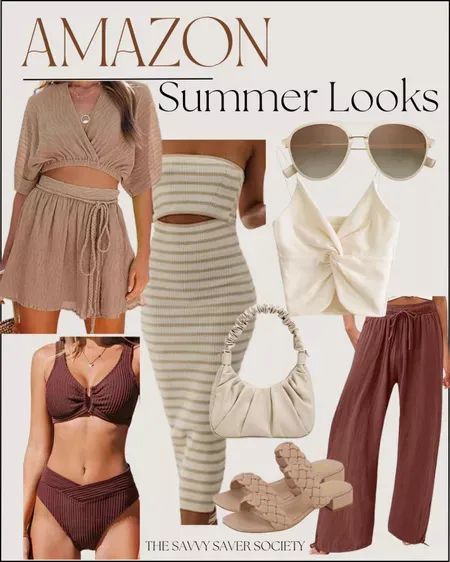 Beachy Night Out Outfit, Tropical Vacation Outfits Amazon, Women’s Resort Wear, Beach Resort Wear For Women, Tropical Skirt Outfit, Resort Dinner Outfit Night, Boat Outfit Women, Amazon Beach Vacation Outfits, Mexico Vacation Outfits Cancun Resort Wear