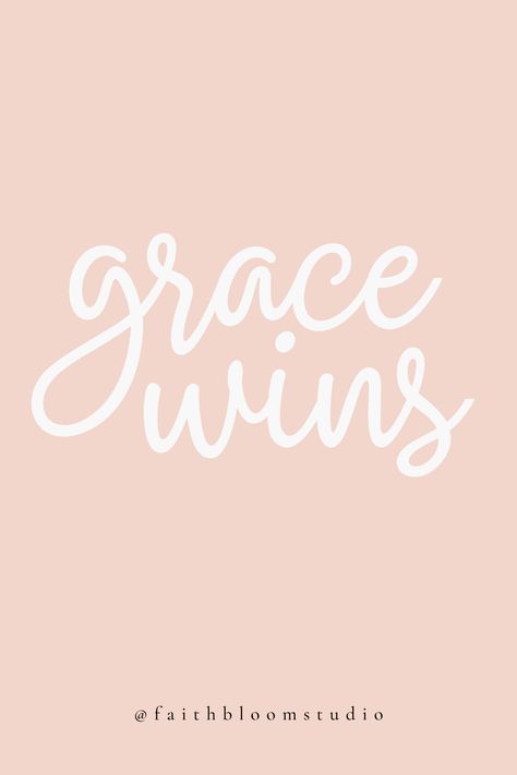 Spiritual Quotes Christian Scriptures, Through Grace By Faith, By Faith Through Grace, Saved By Grace Through Faith Wallpaper, By Grace Through Faith Wallpaper, Faith Quotes Pink Aesthetic, Daily Christian Prayers, Soap Bible Study Method, Grace Wins