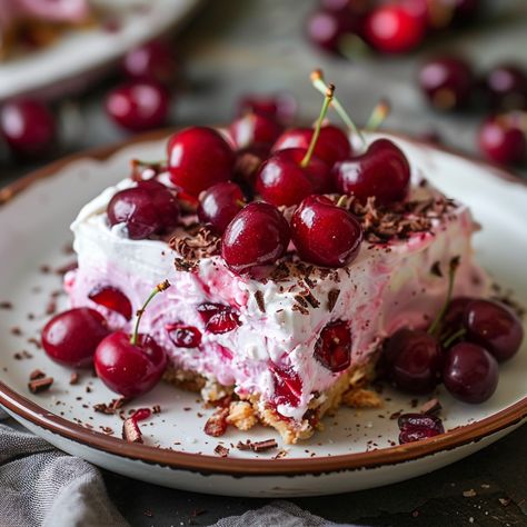 Welcome to an easy and delicious recipe for a No-Bake Cherry Yum Yum. This simple, no-bake dessert is perfect for any occasion and can be whipped up in no time. Get ready to satisfy your sweet tooth with this crowd-pleasing treat. Key Takeaways: No-bake cherry yum yum is a quick and easy dessert recipe. This cherry dessert requires no baking, making it a convenient option. With simple ingredients, you can create a creamy and luscious cherry delight. Layering the ingredients correctly is ... Cherries In The Snow Dessert, Dessert Recipes Cherry, Easy Cherry Desserts, Cherry Desert, Cherry Yum Yum Recipe, Cherry Dessert Recipes, Cherry Yum Yum, Yum Yum Recipe, Cherry Delight Dessert