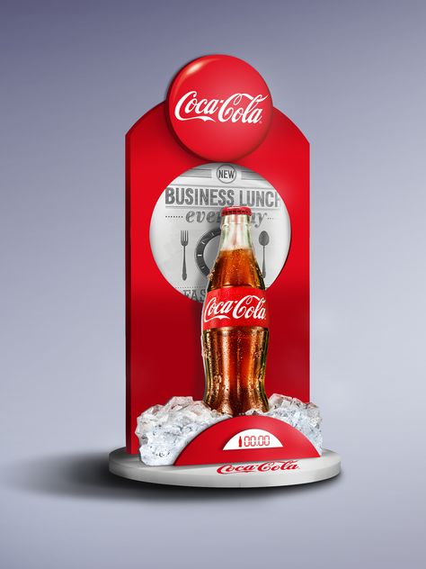 This Picture is from the Internet, if infringement, please PM me to delete it.Thanks! POSM for Coca-Cola on Behance Standee Design, Posm Display, Pos Design, Retail Design Display, Point Of Sale Display, Pos Display, Acrylic Display Stands, Bottle Display, Cosmetic Display