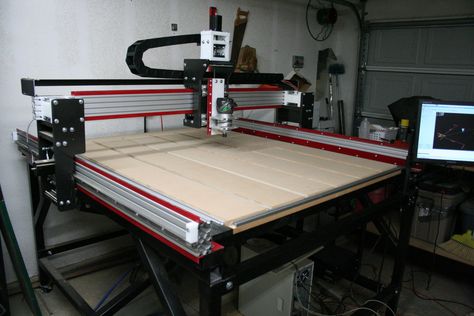 CNC Router Build - Imgur Homemade Cnc Router, Homemade Cnc, Cnc Router Projects, Cnc Router Machine, Diy Cnc Router, Router Projects, Cnc Woodworking, Routeur Cnc, Woodworking Machine