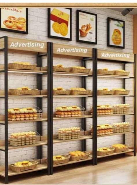 Bakery Outlet, Cake Shop Interior, Juice Bar Interior, Bakery Shop Interior, Bakery Names, Bread Display, Cafe Display, Bakery Shop Design, Bakery Design Interior