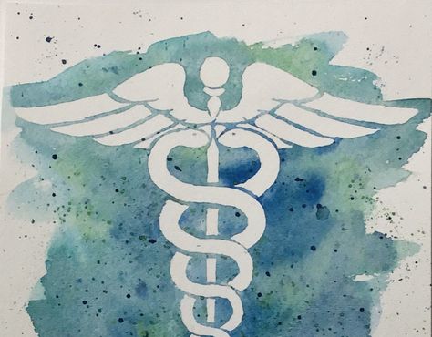 Medical Painting Ideas, Medical Art Doctors, Doctor Art Drawings, Medical Art Creative, Doctor Painting, Paint Therapy, Galaxia Wallpaper, Name Watercolor, Medical Artwork