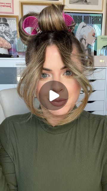 Erin Dugan Jurchak on Instagram: "OK BLOWOUT EXPRESS!! vc: @marenanicole 

#blowout #velcrorollers #hairstyles #hairinspo" Blow Out, December 8, Layered Hair, Buns, Makeup Ideas, Hair Tutorial, Hair Makeup, Hairstyles, Hair Styles