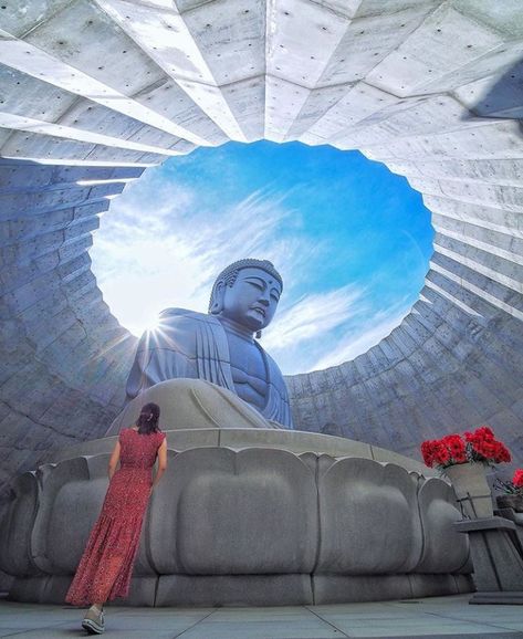 Hill of the Buddha, Japan Arch Architecture, Tadao Ando, Japan Photography, Famous Architects, The Buddha, Mount Fuji, The Hill, World Famous, Pilgrimage